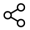 Pictogram Delen (Android)